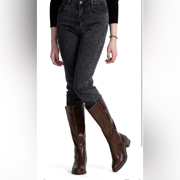 Jeossy Women's👱🏽♀️9661 Knee High Riding Boots👢Sz 11 - Picture 11 of 14